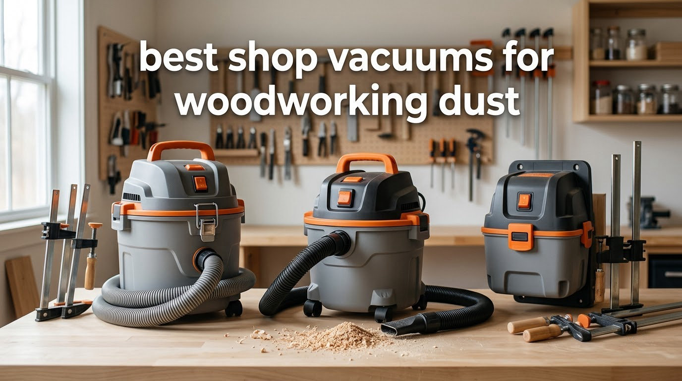 best shop vacuums for woodworking dust