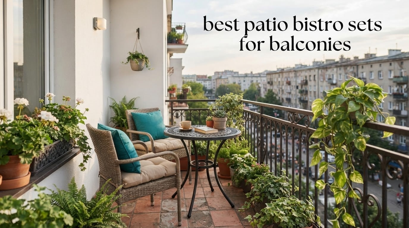 10 Best Patio Bistro Sets for Balconies (October 2026)