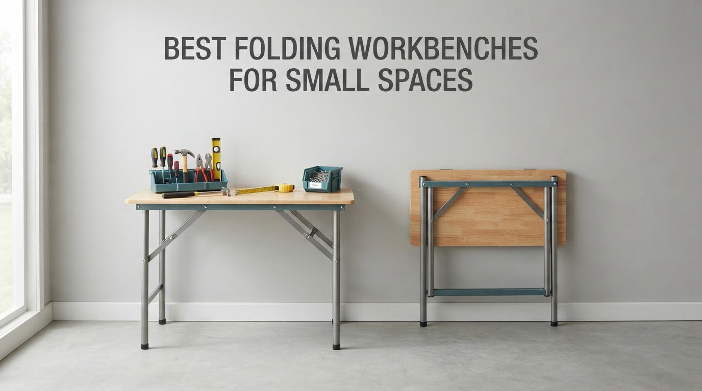 10 Best Folding Workbenches for Small Spaces (October 2026)